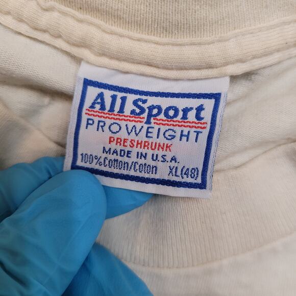 VTG 1995 Hootie & the Blowfish T-Shirt Mens L/XL Cracked Rear View Tour - Picture 13 of 13